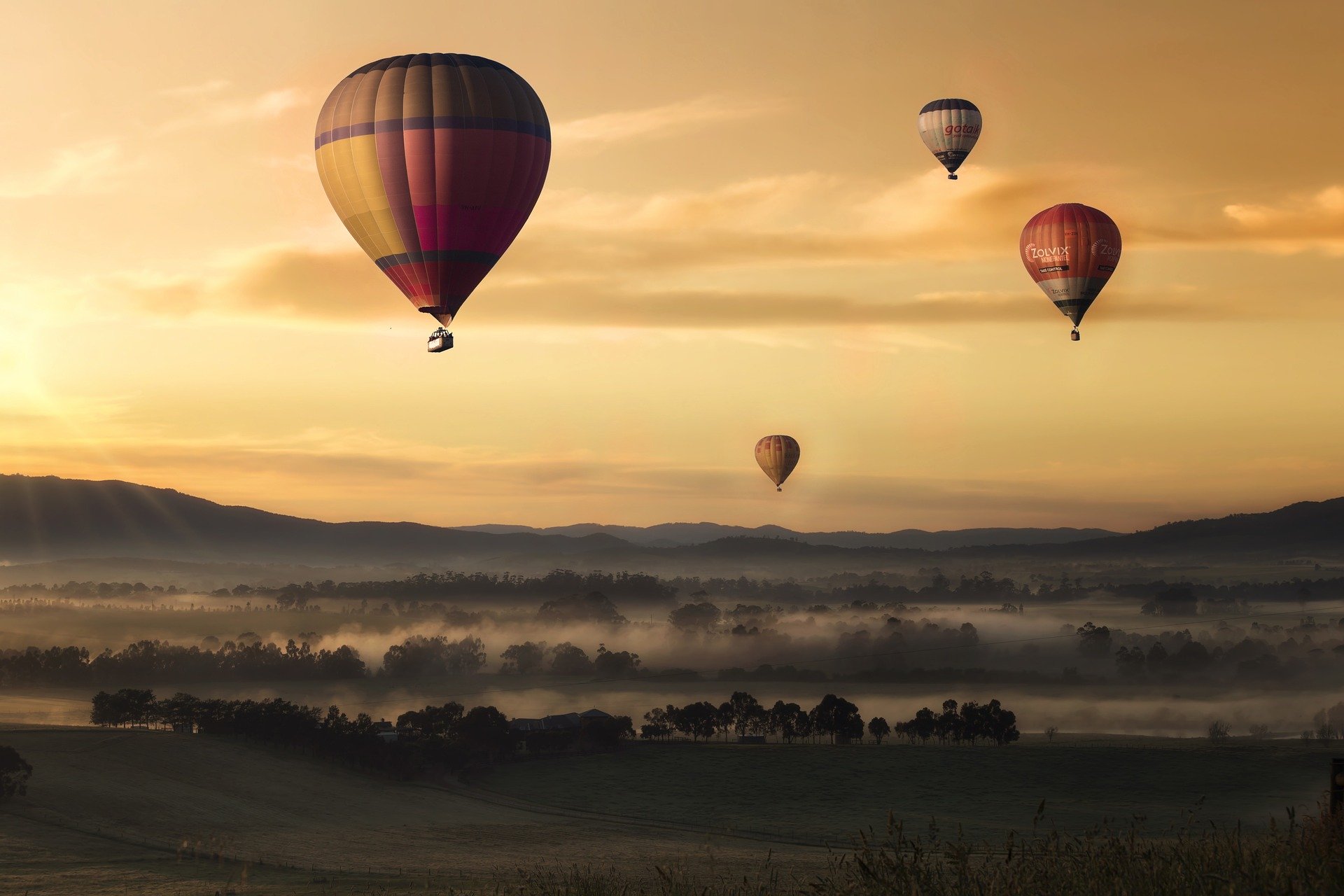 hot air balloon