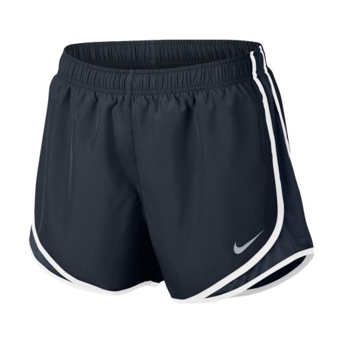 nike black and white short